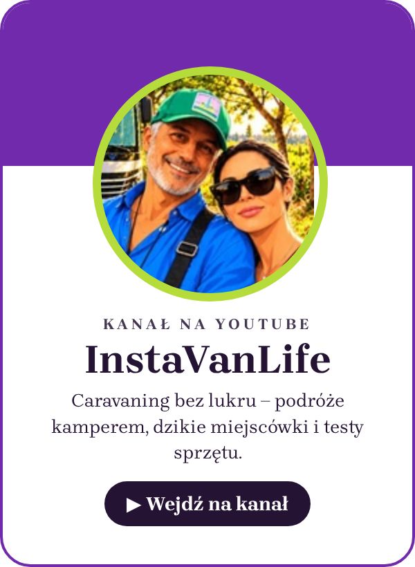 InstaVanLife – kanał o podróżach kamperem na YouTube